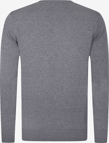 DENIM CULTURE Sweater 'MANNO' in Grey