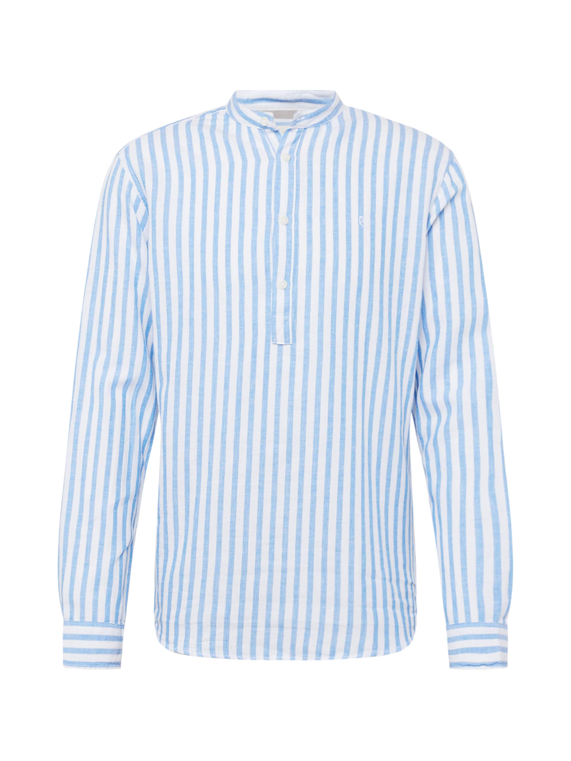 JACK & JONES Button Up Shirt 'JPRCCMaze' in S in Light blue / White, Item view