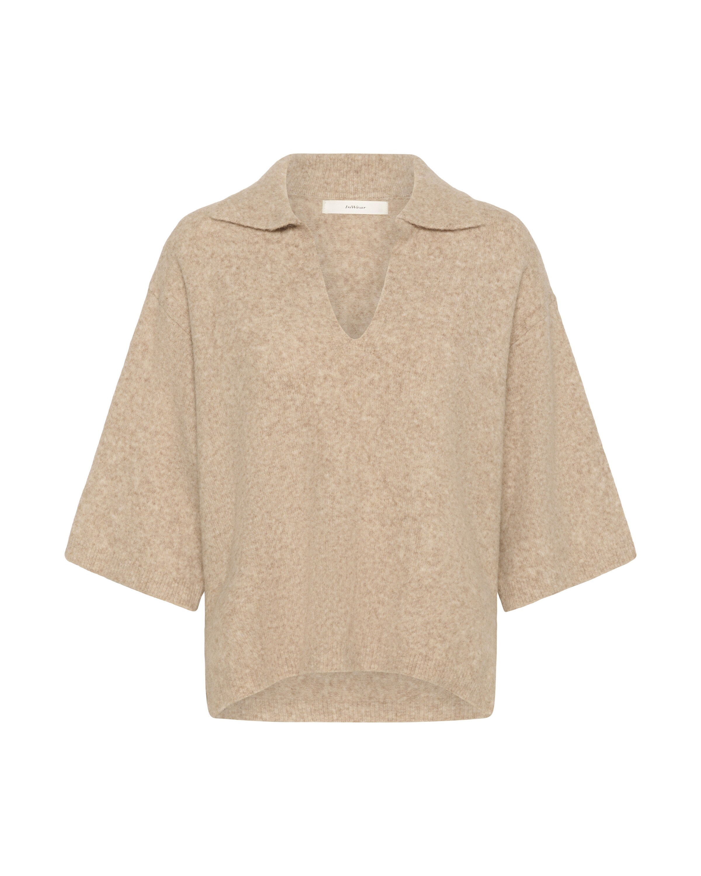 InWear Pullover 'IWGuni' in Beige: Vorderseite