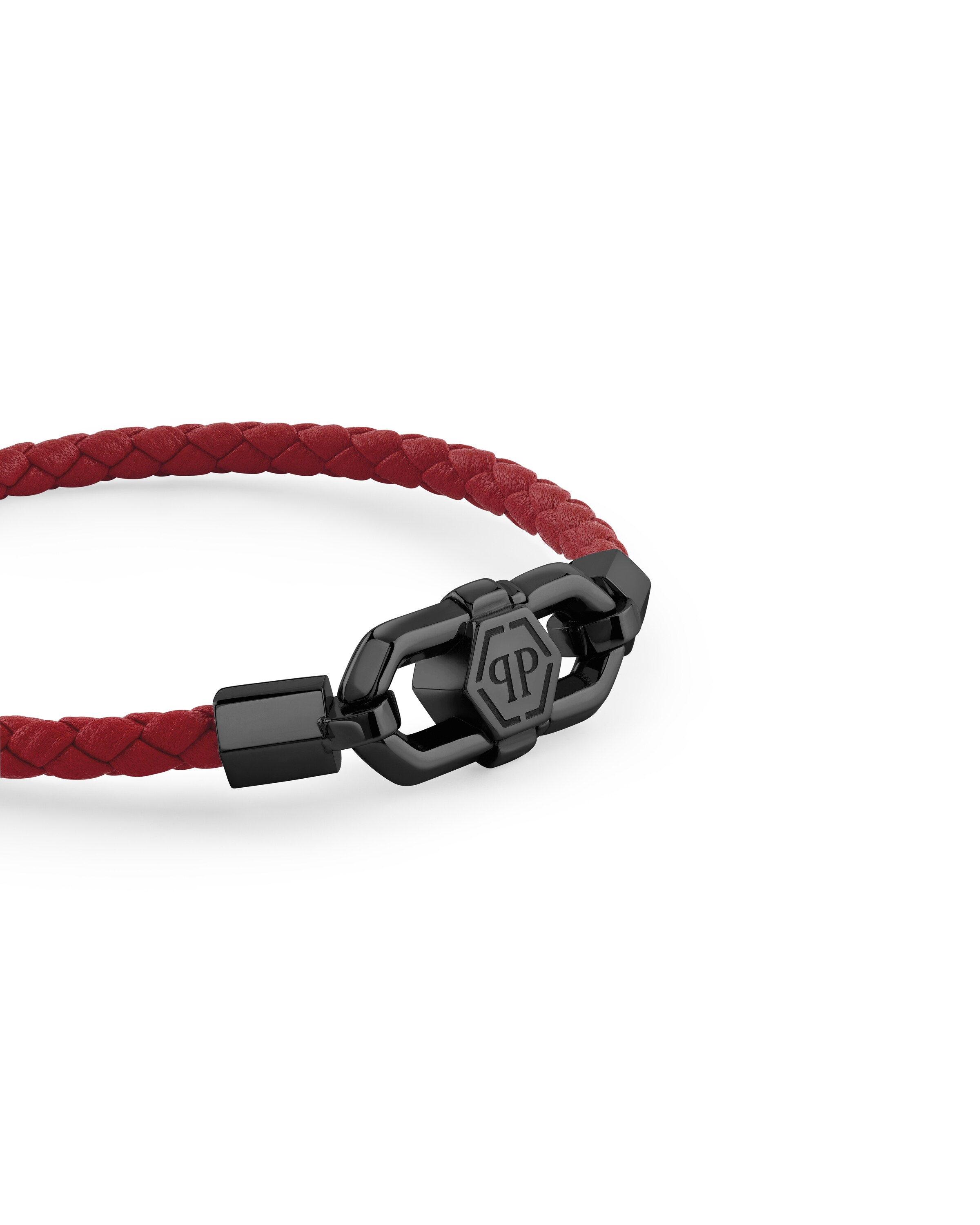 Philipp Plein Jewellery Bracelet 'Plein Edge' in Red