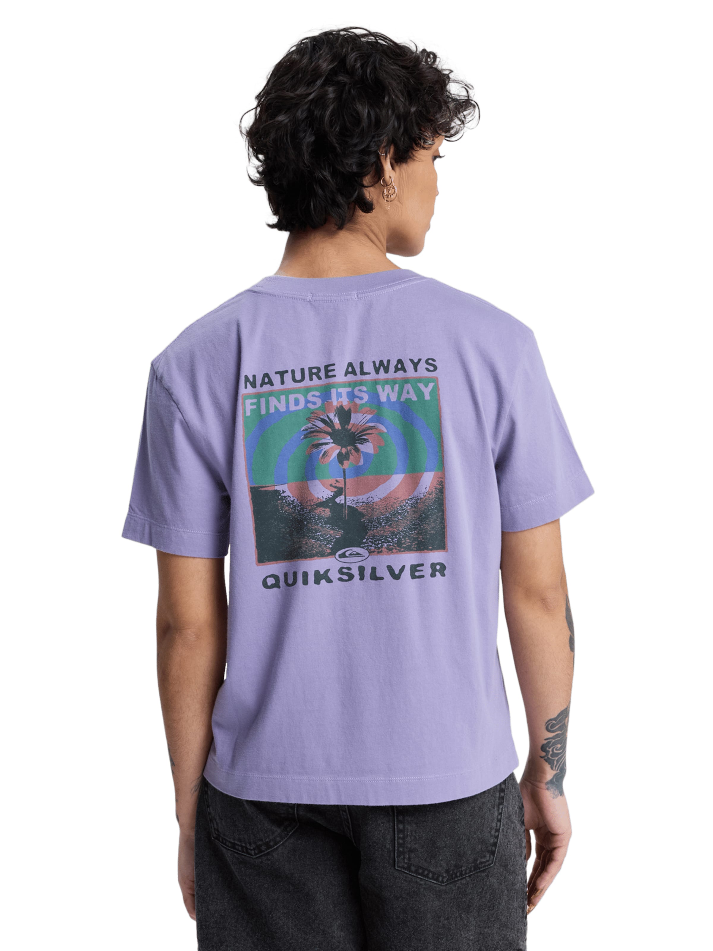 QUIKSILVER Shirt in Purple