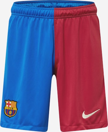 NIKE Regular Urheiluhousut 'FC Barcelona 2021/22 Stadium Home/Away' värissä sininen: edessä