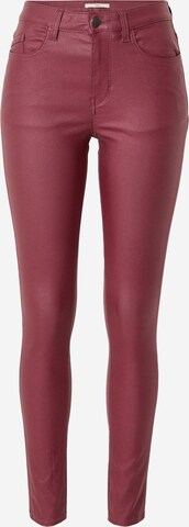 ESPRIT Skinny Broek in Rood: voorkant