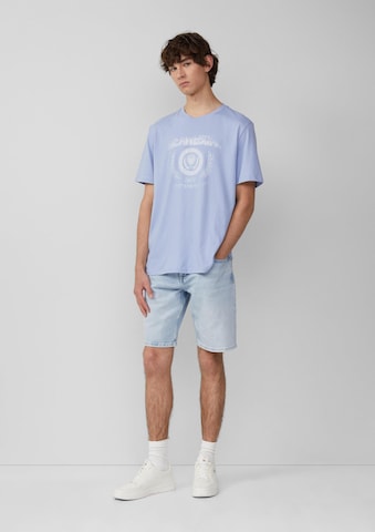 T-Shirt QS en bleu