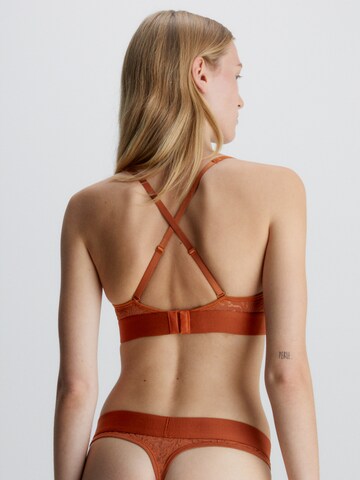 Calvin Klein Underwear Bralette Bra 'Intrinsic ' in Brown