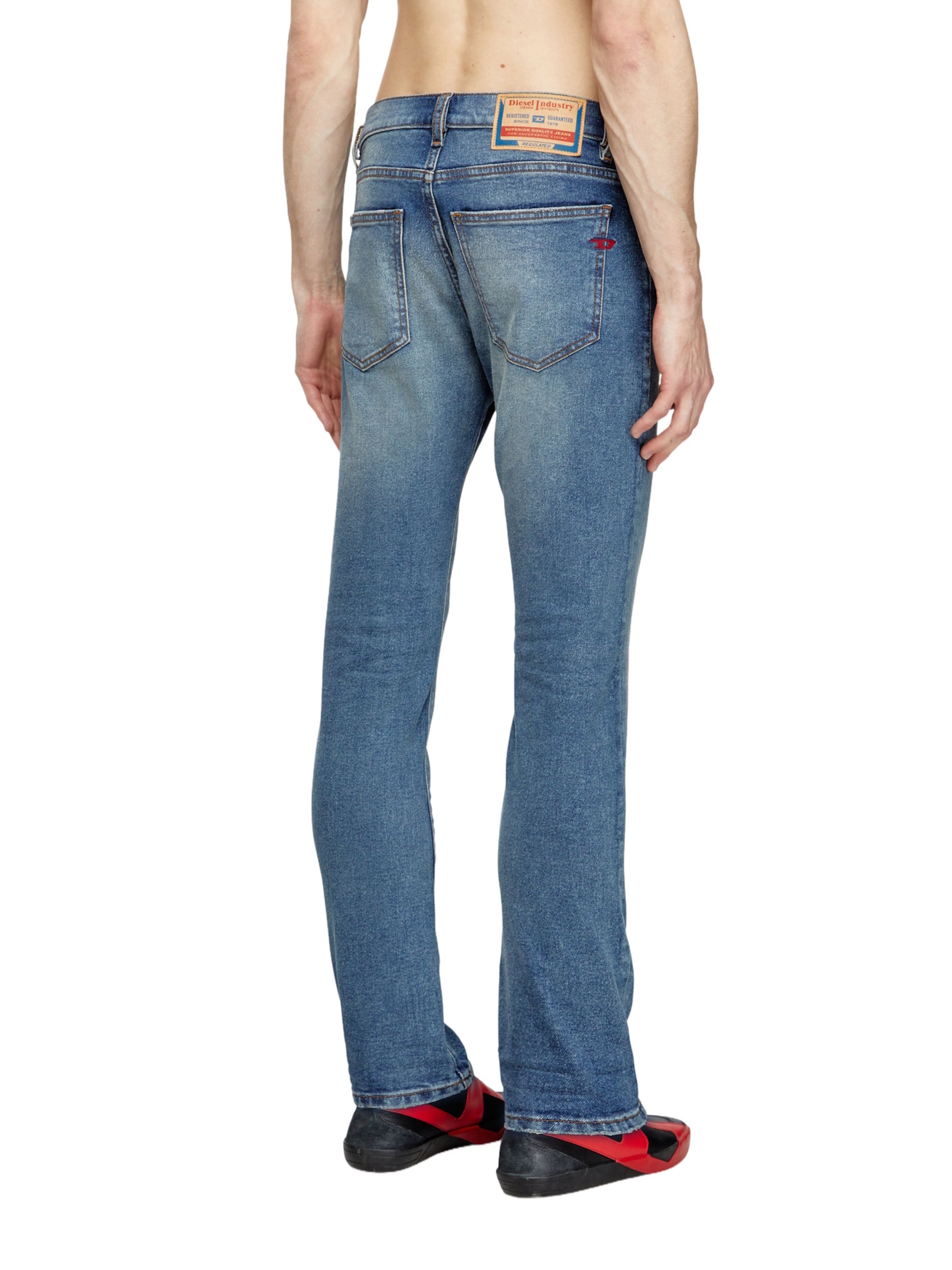 DIESEL Slimfit Džíny '2019 D-STRUKT' – modrá