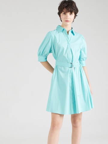 HUGO Платье-рубашка 'Kitala' в Синий: спереди
