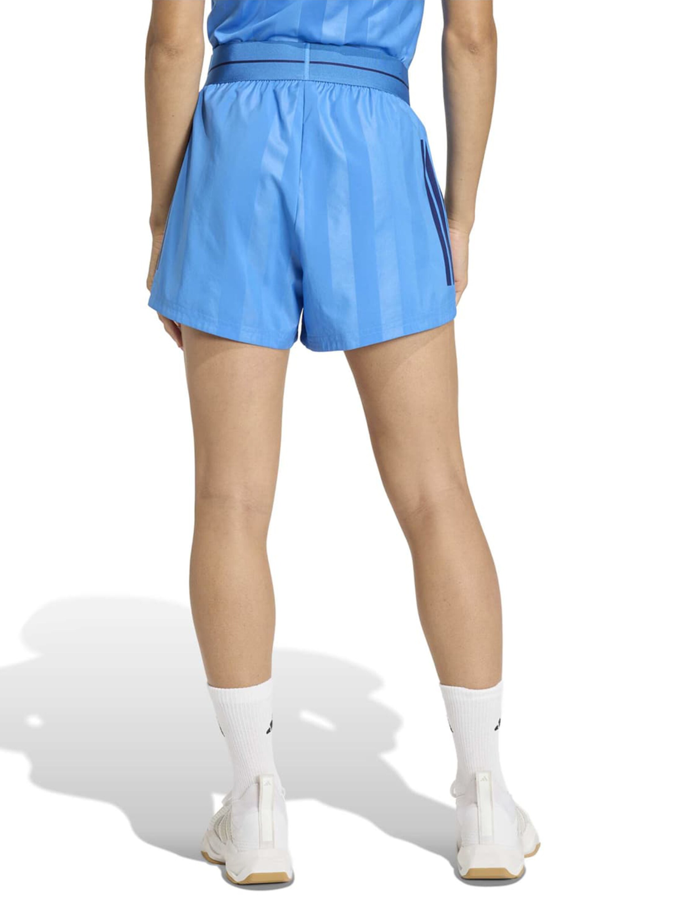 zils ADIDAS PERFORMANCE Vaļīgs piegriezums Sporta bikses 'Q2 HYG'