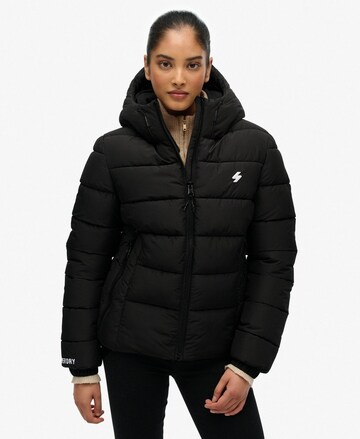 Veste d’hiver Superdry en noir