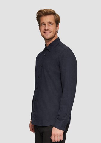 Coupe regular Chemise s.Oliver en bleu