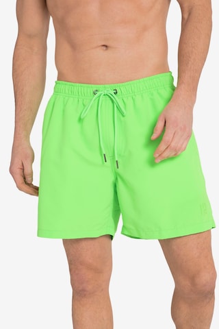 Shorts de bain JAY-PI en vert : devant
