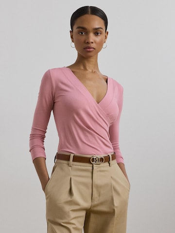 Lauren Ralph Lauren Tričko 'ALAYJA' – pink: přední strana