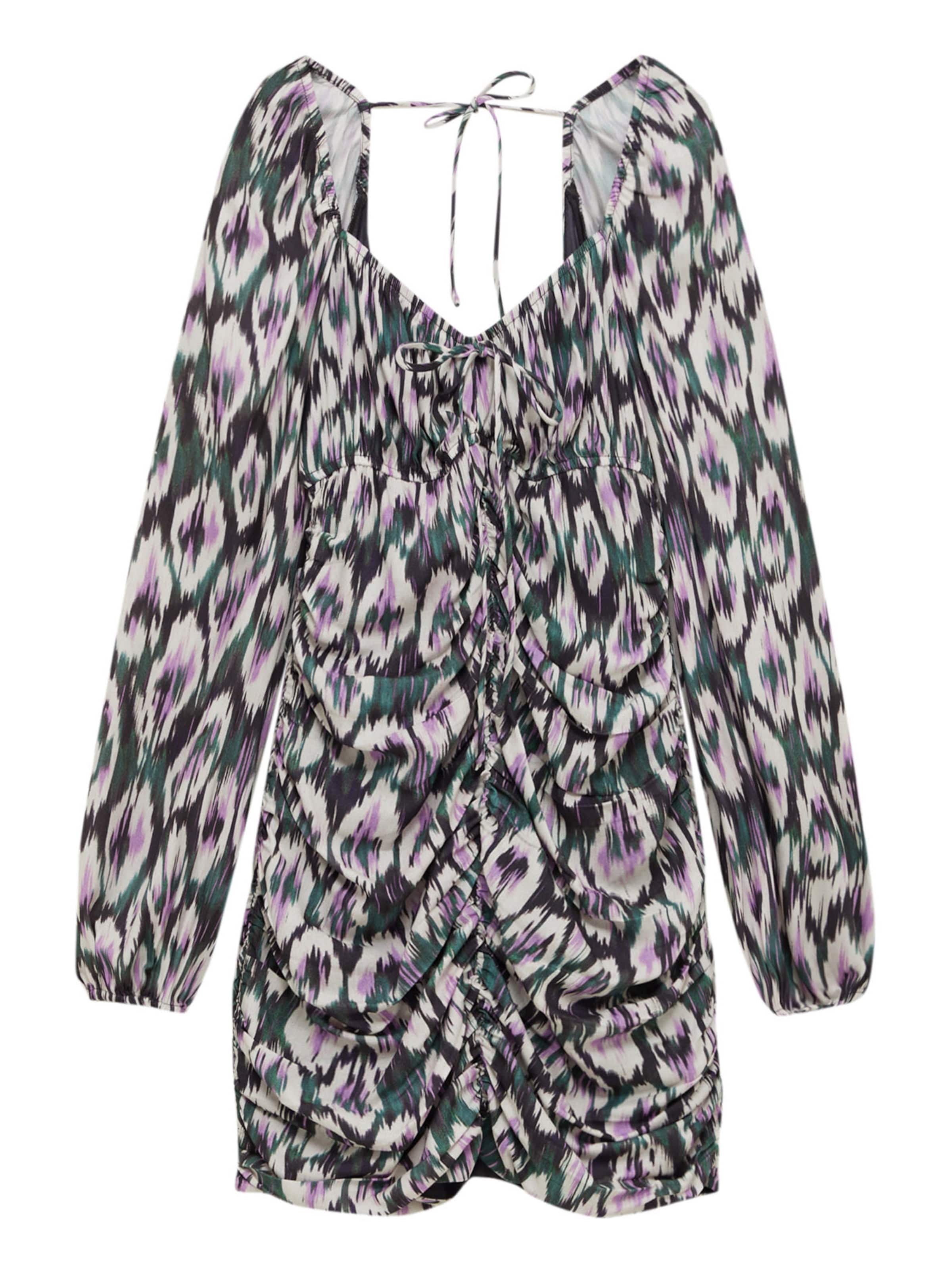 Pull&Bear Kleid in Grau: Vorderseite