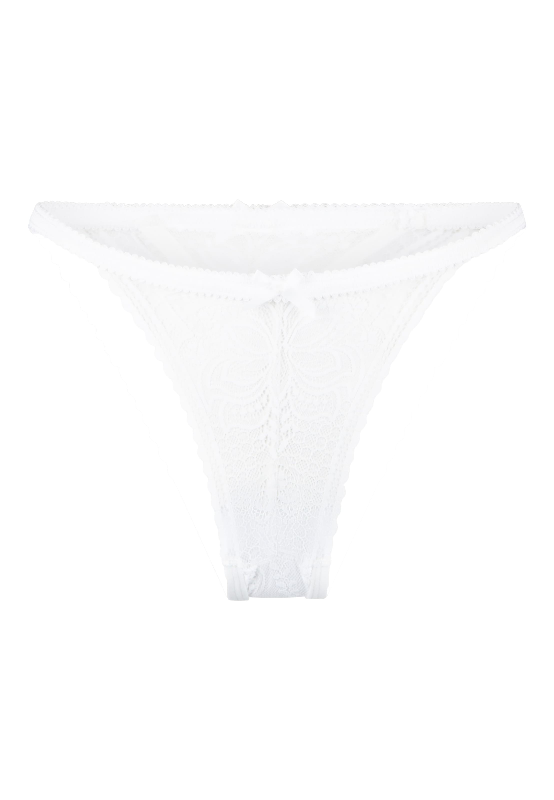 LingaDore String in Weiß: Vorderseite