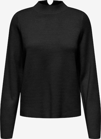 Pull-over 'ONLFRIDA' ONLY en noir : devant