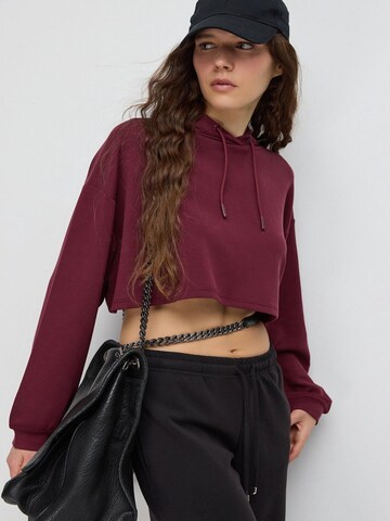 No Matter What Sweatshirt in Rot: Vorderseite