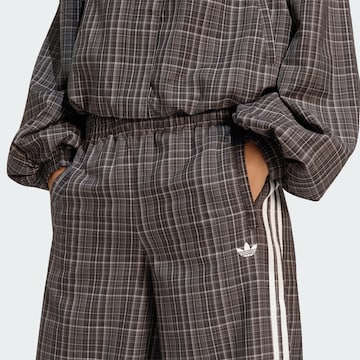 Wide leg Pantaloni di ADIDAS ORIGINALS in marrone