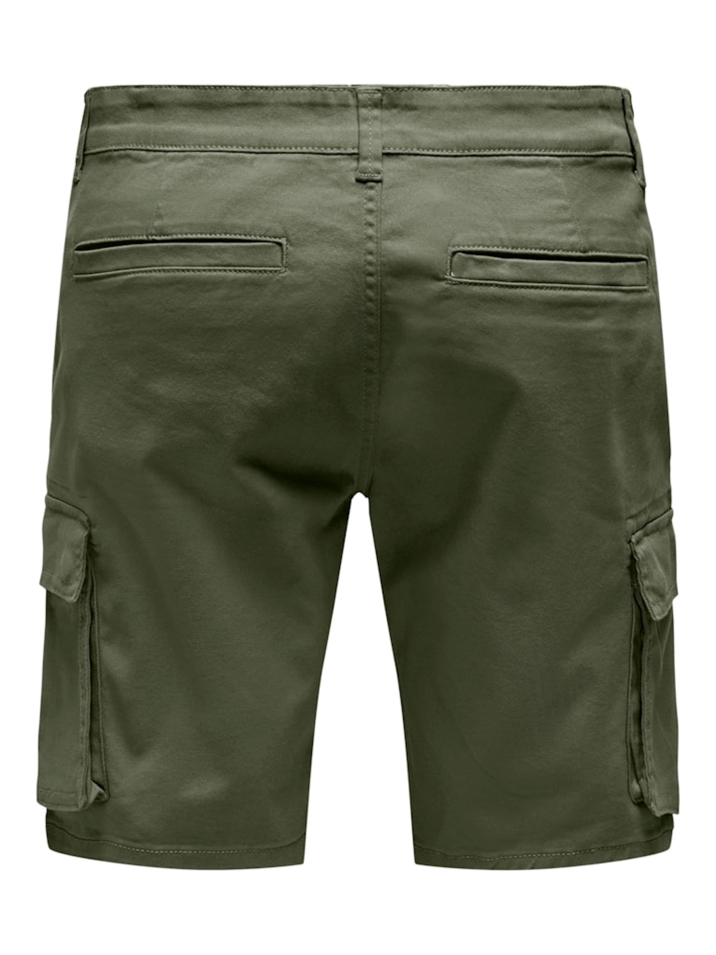 Regular Pantalon 'ONSCam Stage' Only & Sons en vert