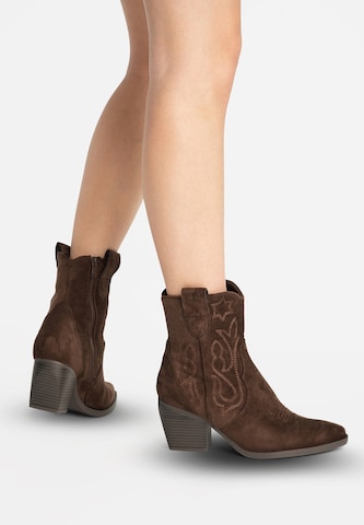 Elara Comwboystøvler i grøn