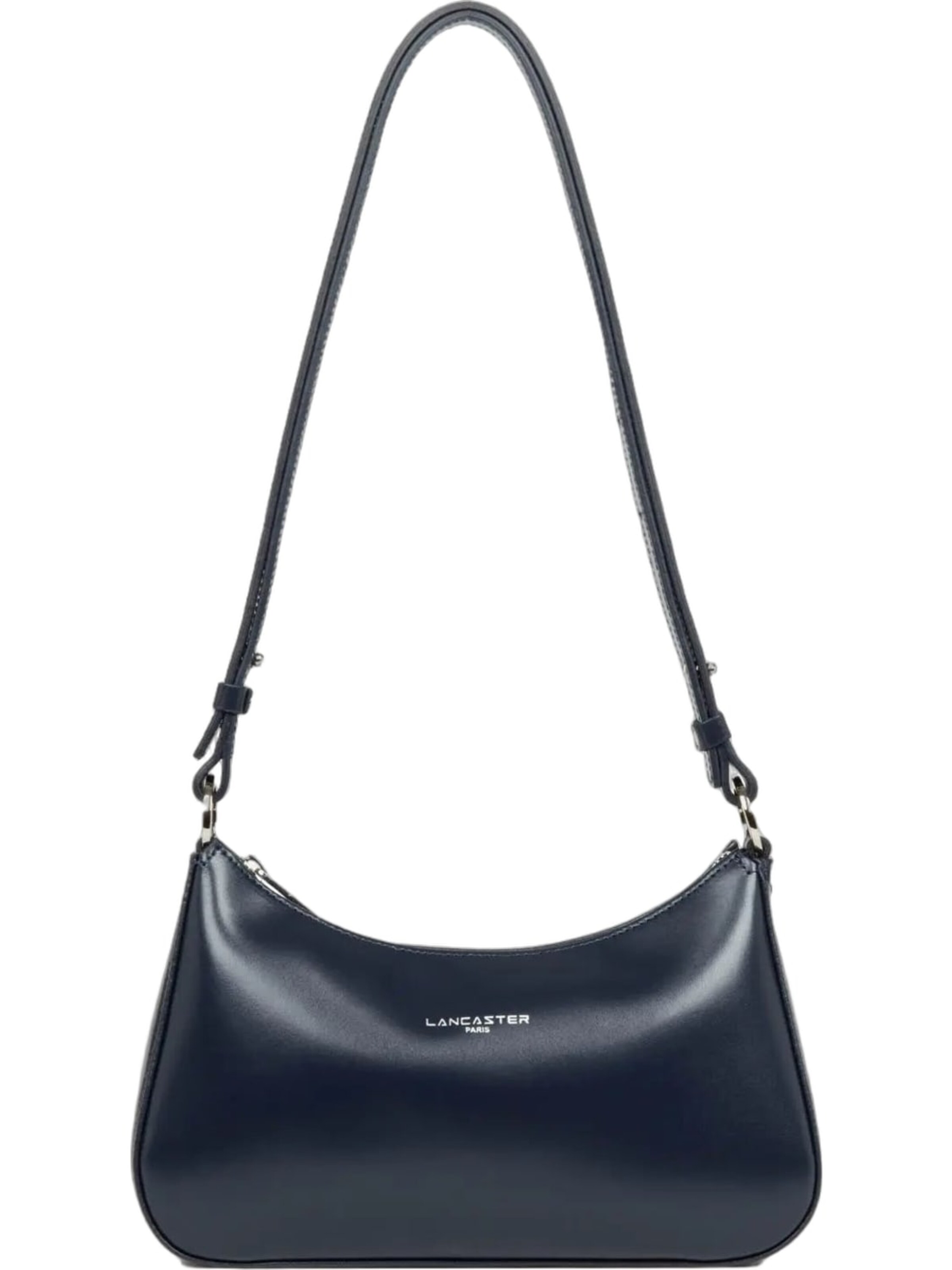 LANCASTER Paris Handväska 'Lancaster Sac trotteur Zippé Suave Ace Bleu Foncé' i blå: framsida