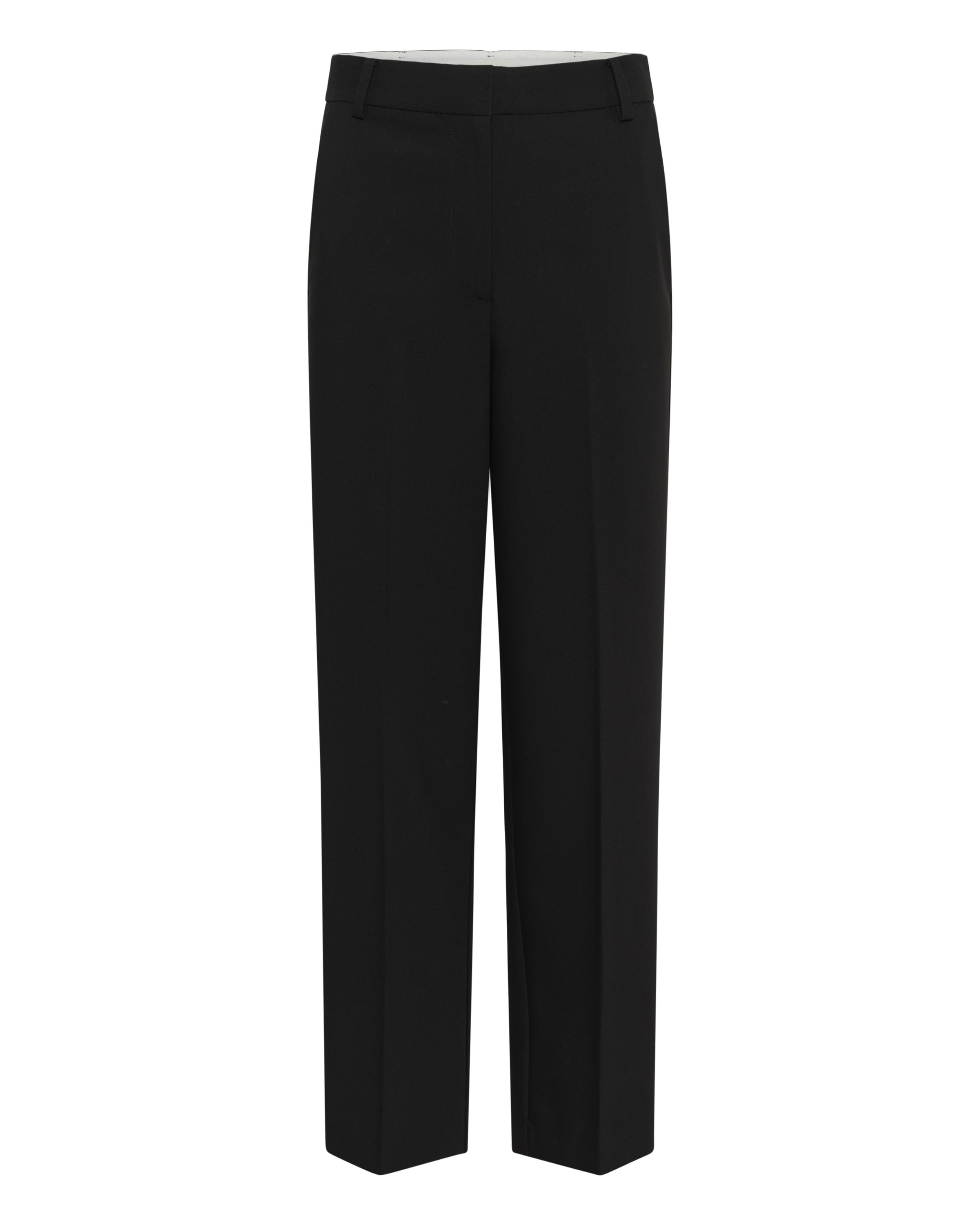Wide Leg Pantalon 'SLCorinne' SOAKED IN LUXURY en noir : devant