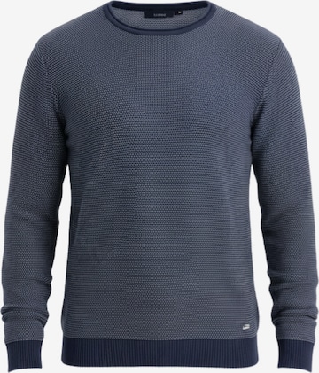 Ombre Pullover 'OM-SWSW-0118' in Blau: Vorderseite