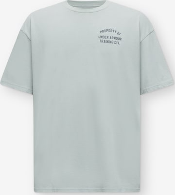 UNDER ARMOUR - Camiseta funcional 'PROPERTY OF UA' en gris: frente