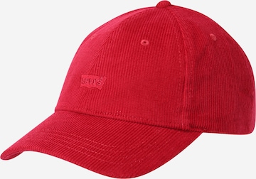 Casquette 'HOLIDAY' LEVI'S ® en rouge : devant