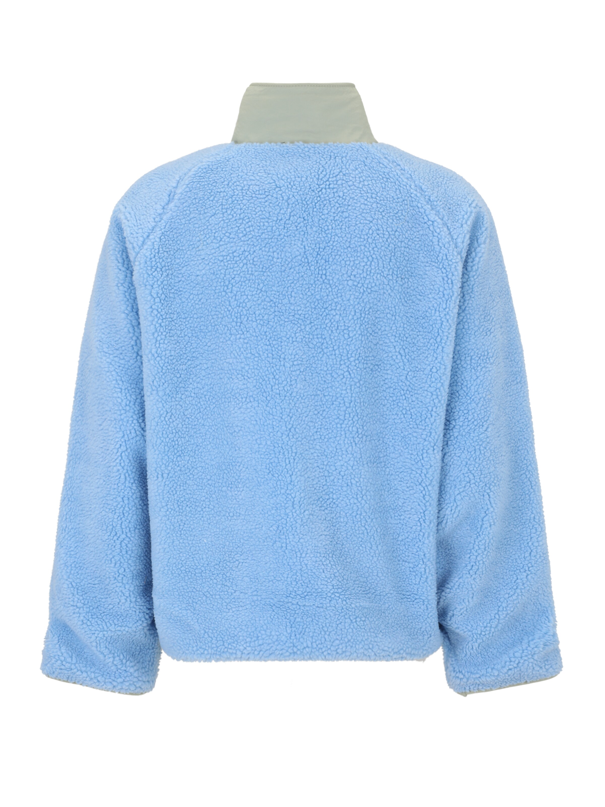 On Vacation Fleece Jacket in Blue