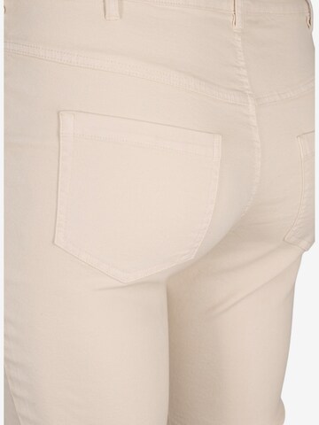 regular Jeans di Zizzi in beige