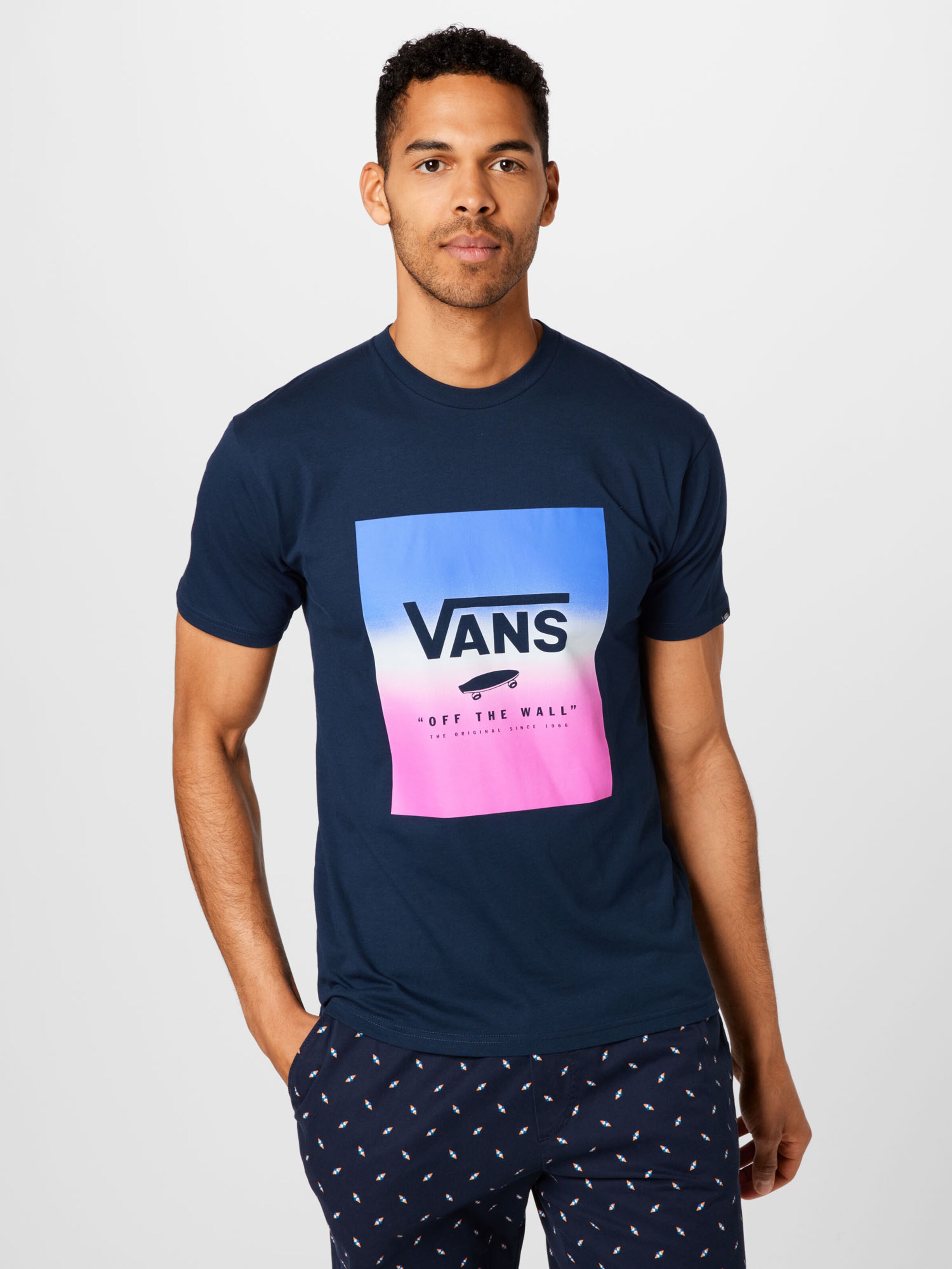 Männer Shirts VANS T-Shirt in Navy, Hellblau - EY32717 Männer Shirts VANS T-Shirt in Navy, Hellblau - EY32717