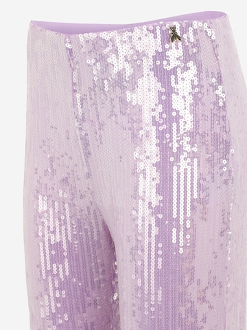 évasé Pantalon PATRIZIA PEPE en violet