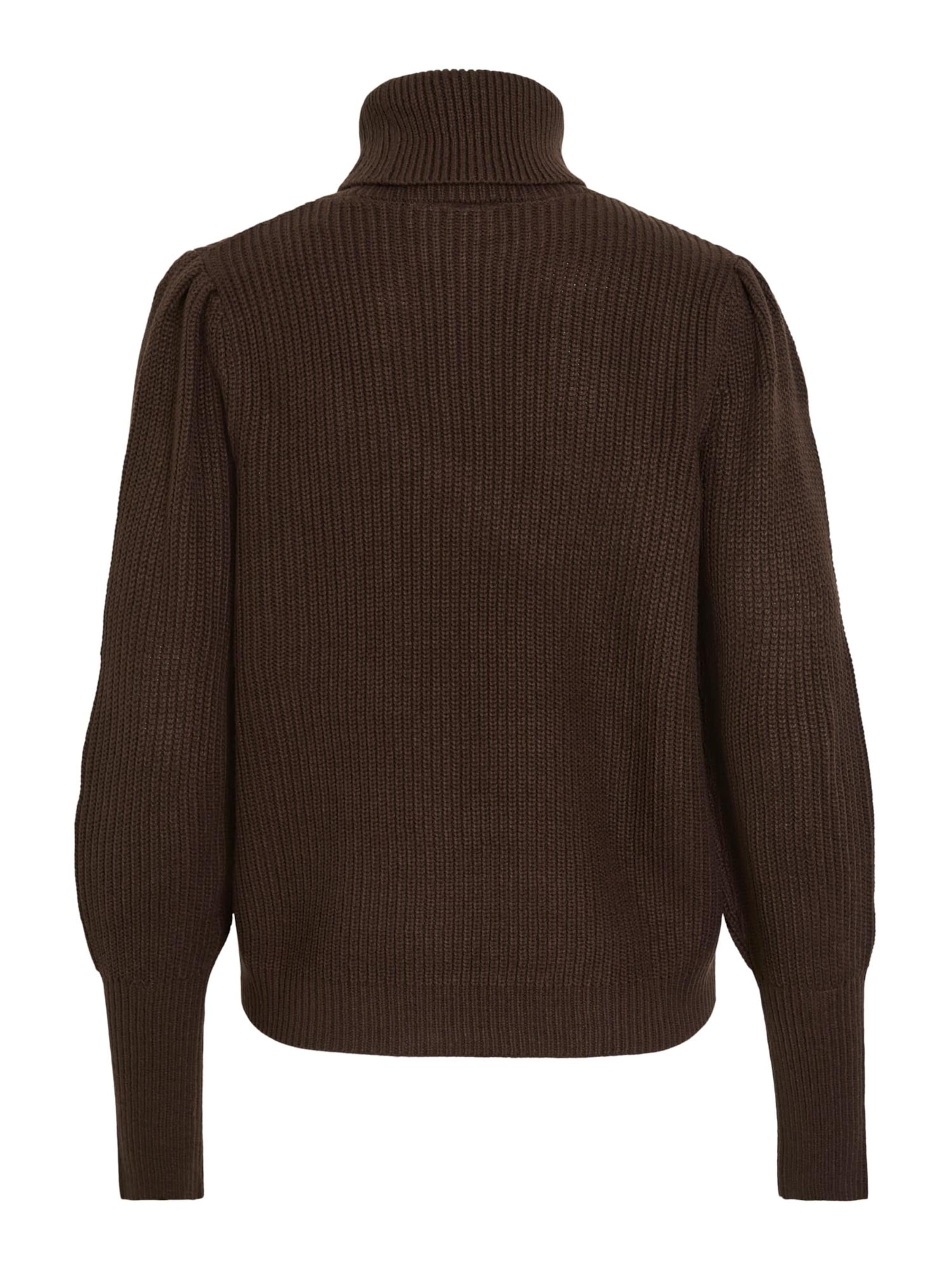 VILA Свитер 'LOU' в Темно-коричневый, Обзор товара