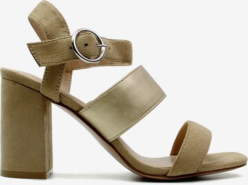 Celena Strap sandal 'Charlyn' in Brown