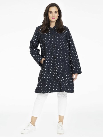 Yoek Between-Seasons Coat 'Judy' in Black