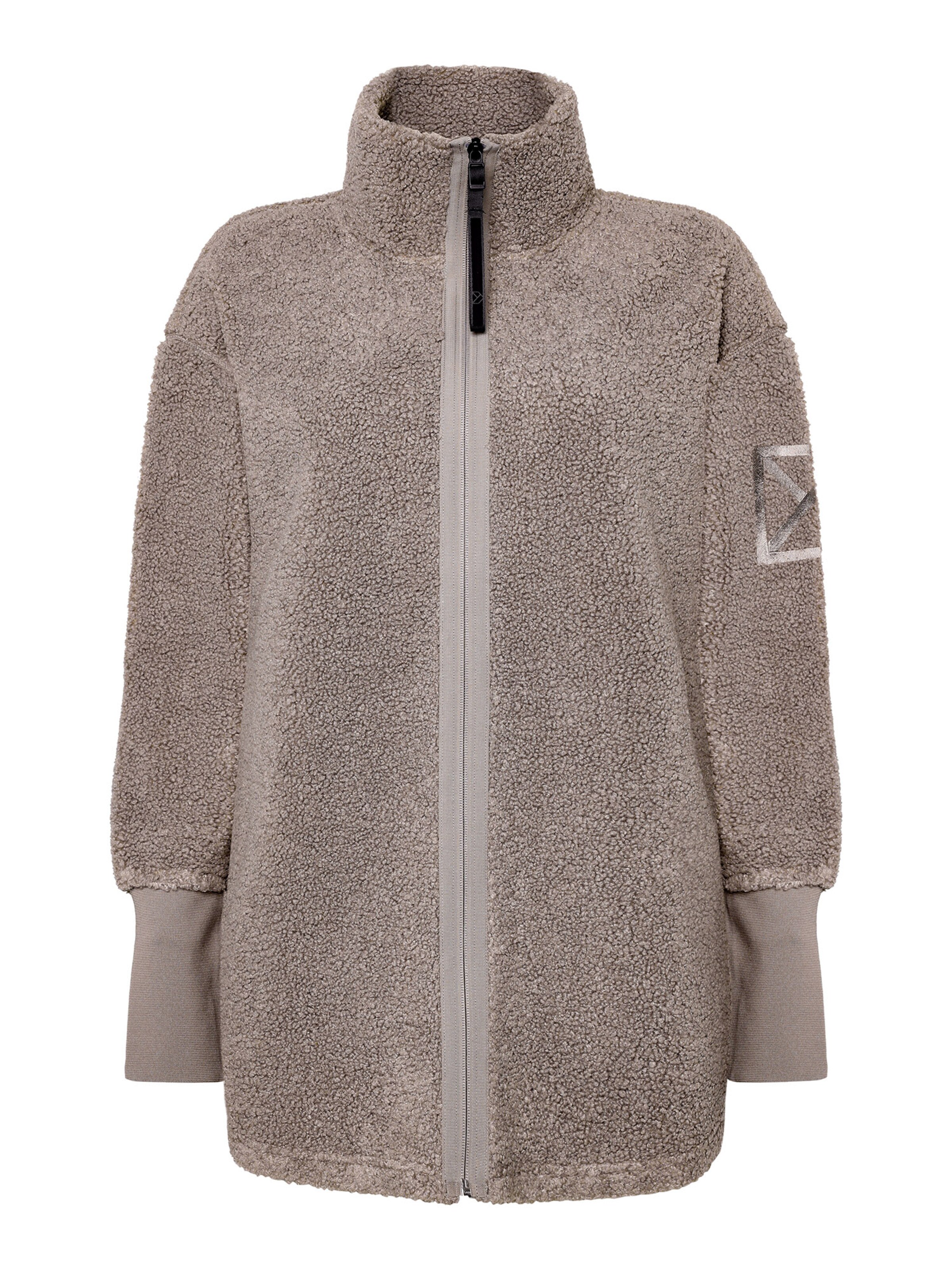 Didriksons Funktionsfleecejacke 'SALLY' in Braun: Vorderseite