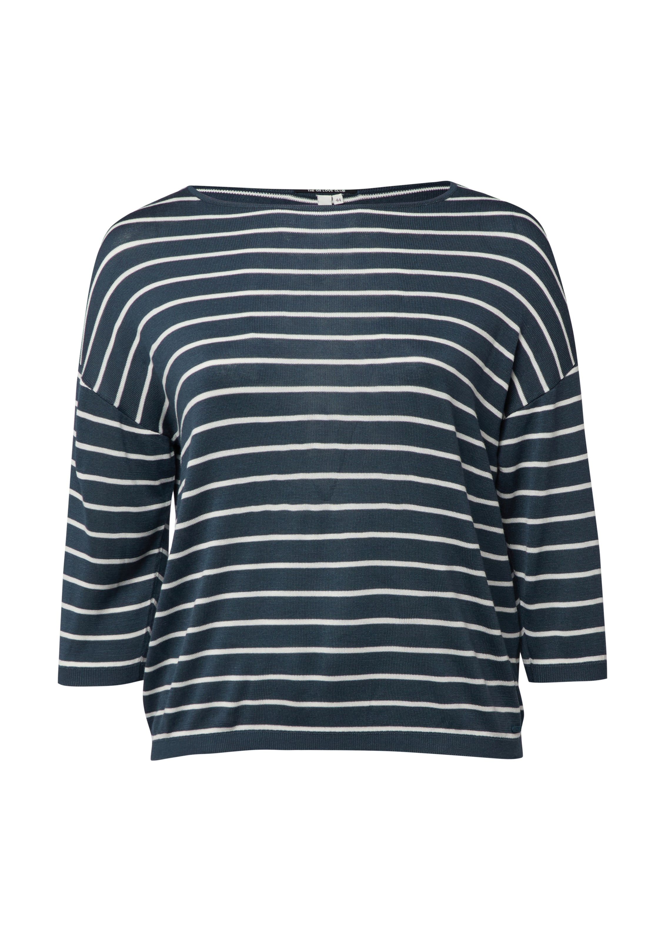 Pull-over QS en bleu : devant