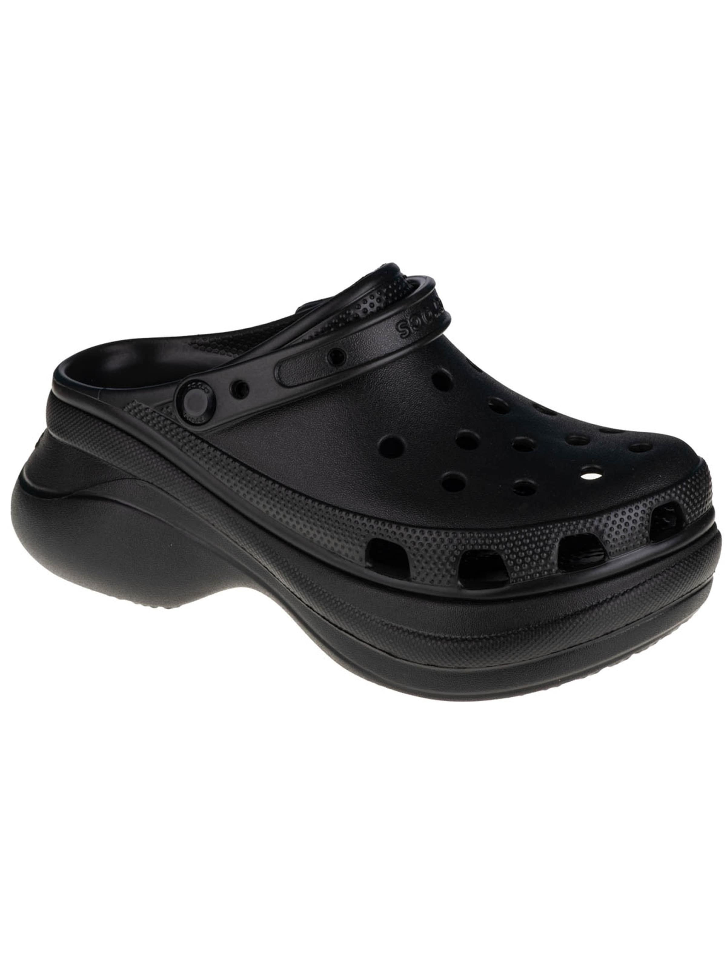 Crocs Clogs‌ in Schwarz: Vorderseite