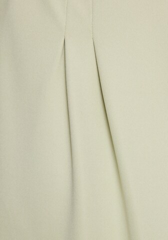 H.I.S Wide leg Pleat-Front Pants in Green