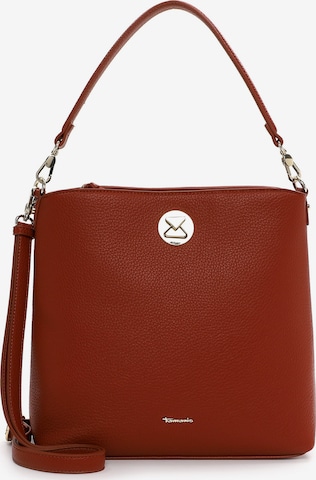 Poche ventrale ' TAS Gladis ' Tamaris en rouge : devant