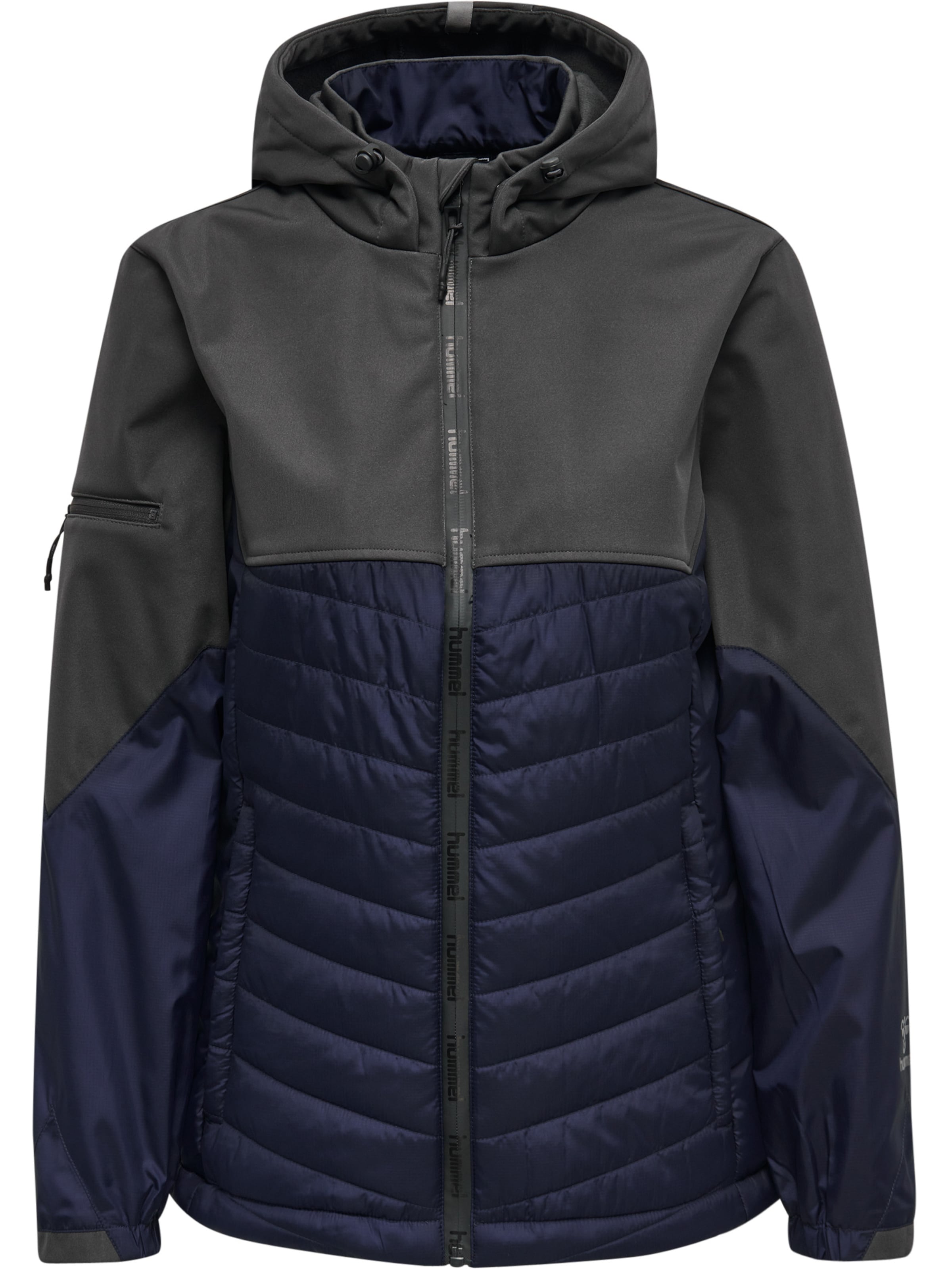 Hummel Weatherproof jacket in Grey: front