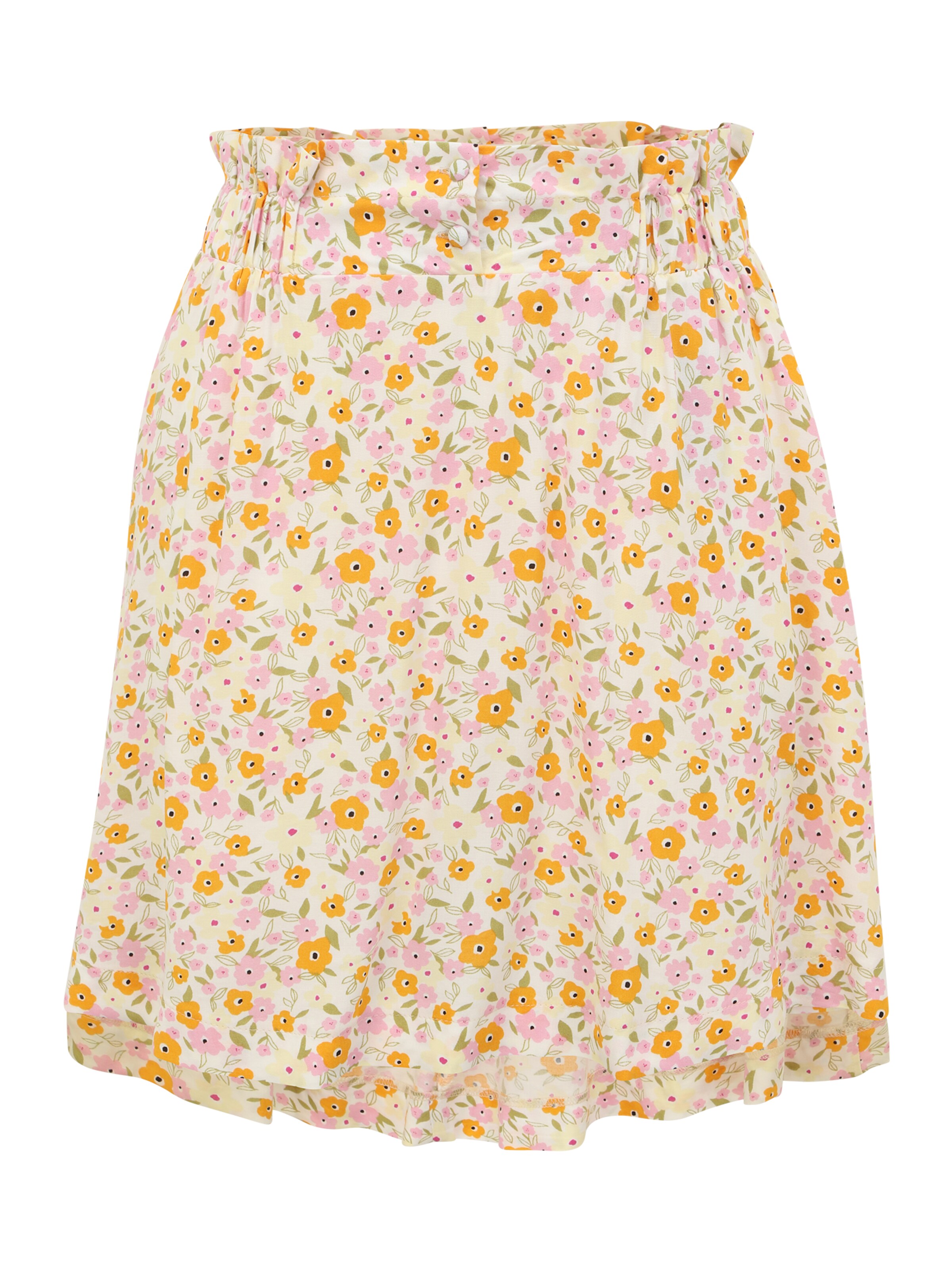 Selected Femme Petite Skirt 'MILLY' in Beige: front