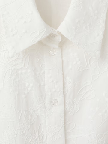 MANGO Blousejurk 'CATA' in Beige