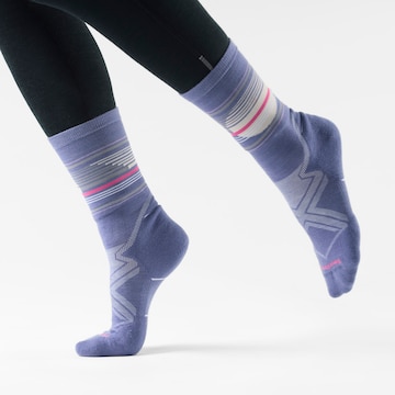SMARTWOOL Ponožky – fialová: přední strana
