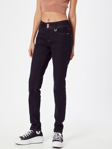 PULZ Jeans Skinny Jeans 'Suzy' in Blauw: voorkant