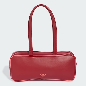 ADIDAS ORIGINALS - Mala de ombro 'Adicolor Elongated' em vermelho