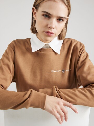 GANT Sweatshirt in Braun