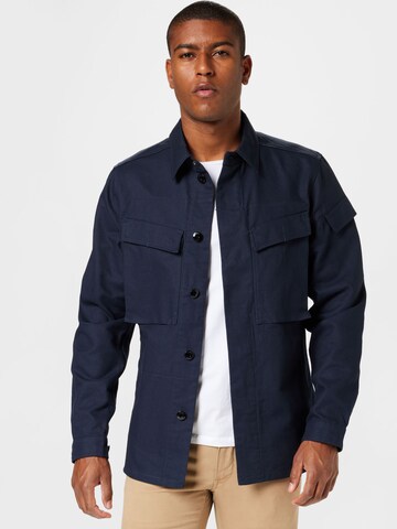 G-Star RAW Between-season jacket 'Mysterious' in Blue: front