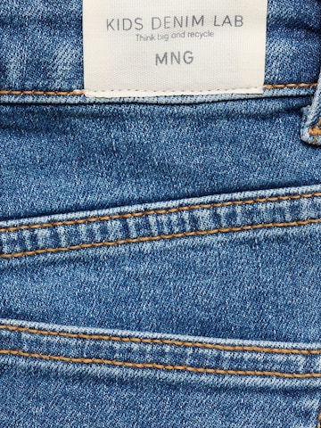 MANGO KIDS Slimfit Džíny – modrá