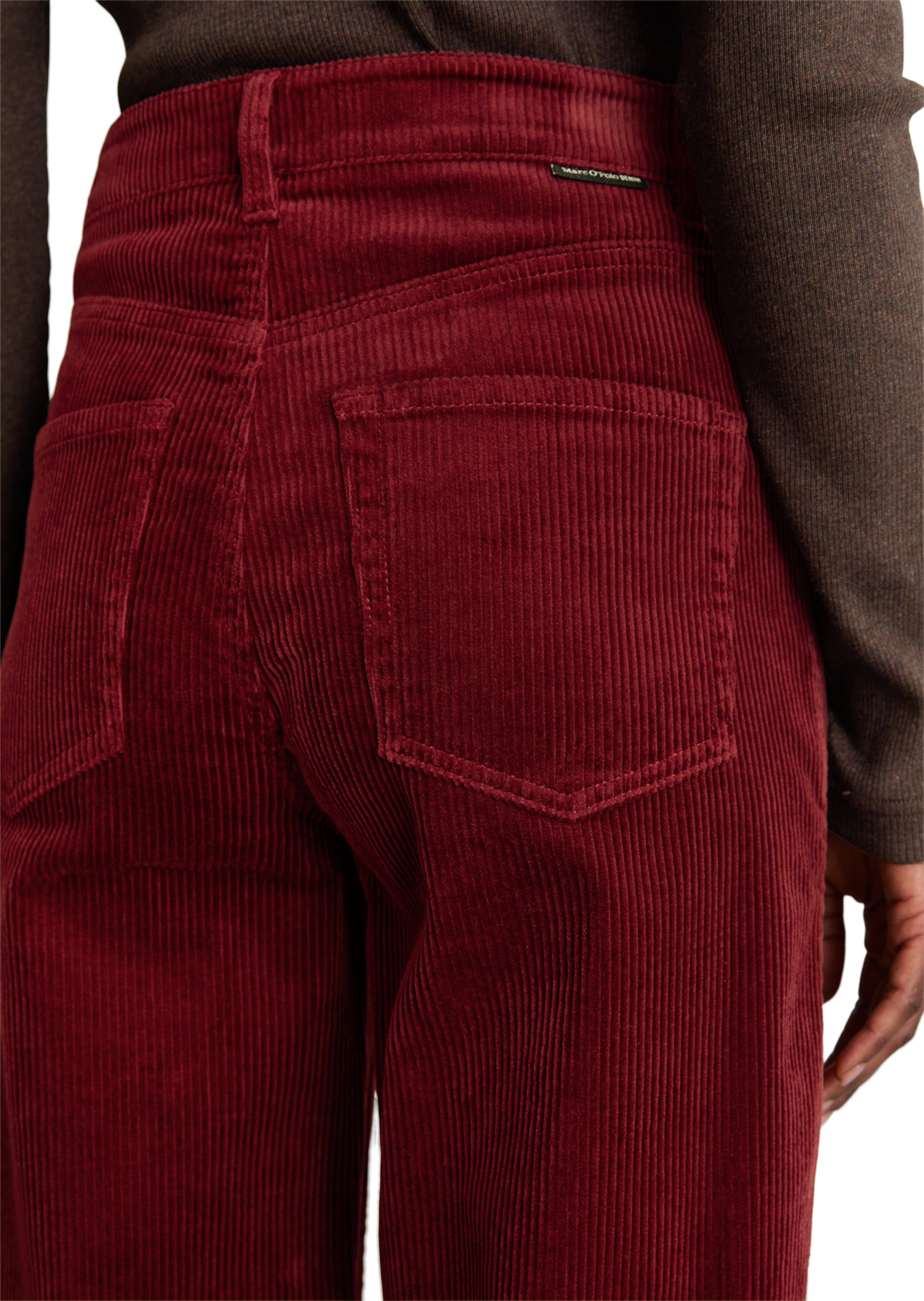 Marc O'Polo DENIM Широкий Штаны в Красный